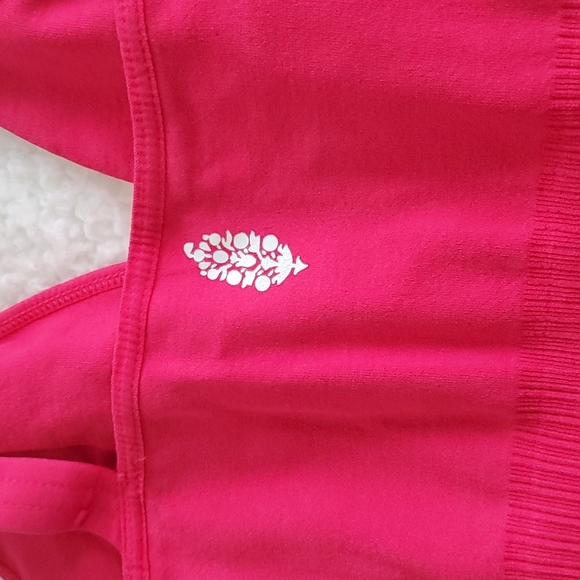 Free People Good Karma Crop bright pink - Picture 3 of 12